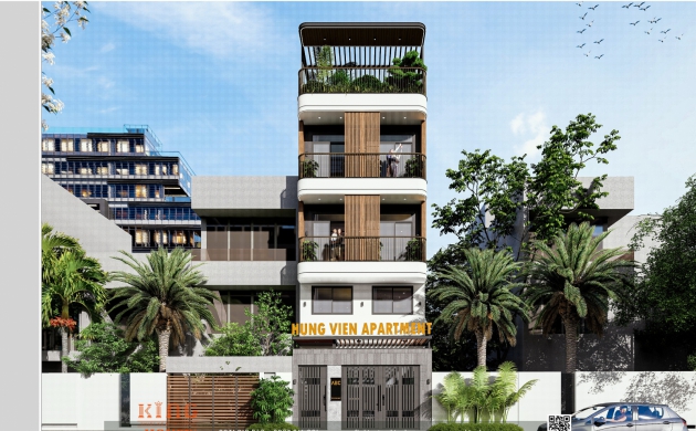  HV Apartment – Thiết Kế  Và Thi Công Căn Hộ Dịch Vụ TPHCM 