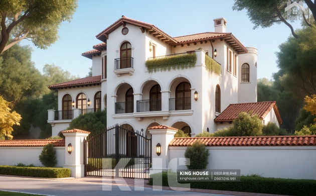 6 Concept Biệt Thự Địa Trung Hải Tại Vũng Tàu 