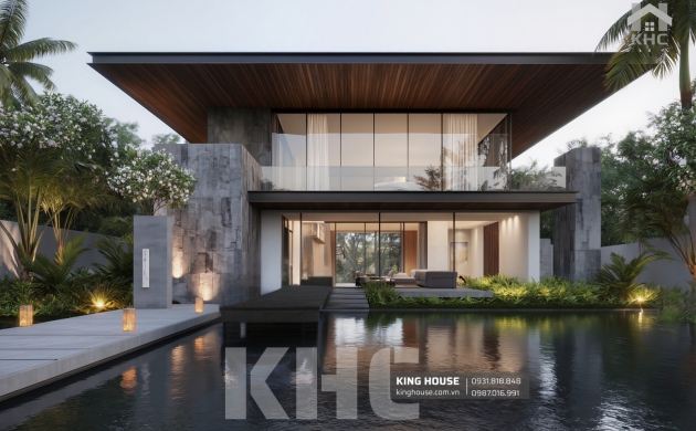 15 Mẫu Biệt Thự Nghỉ Dưỡng Bà Rịa – Không Gian Sống Chuẩn Resort Giữa Thiên Nhiên