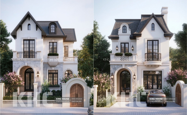 Top 9 Mẫu Nhà Phố 8m Phong Cách Châu Âu Hiện Đại Đẹp Sang