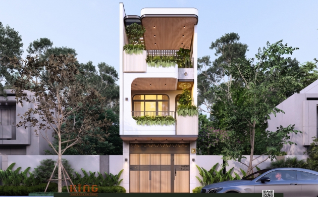 D Home | Thiết Kế Nhà Phố 3 Tầng 5m Mặt Tiền Đẹp Hiện Đại Tại Phú Mỹ