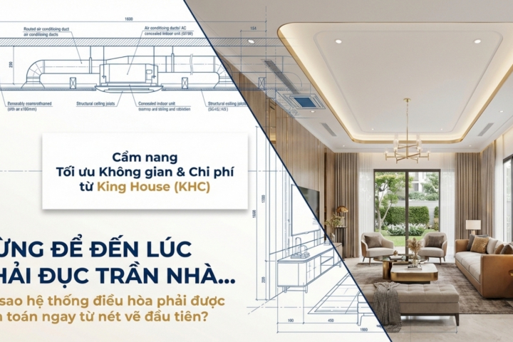 Kinh nghiệm thiết kế hệ thống điều hòa giúp tối ưu chi phí và không gian
