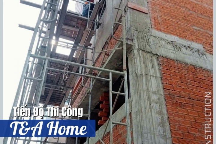 Cập Nhật Tiến Độ Thi Công T&A Home Mỹ Xuân – Công Trình Dần Thành Hình Mỗi Ngày