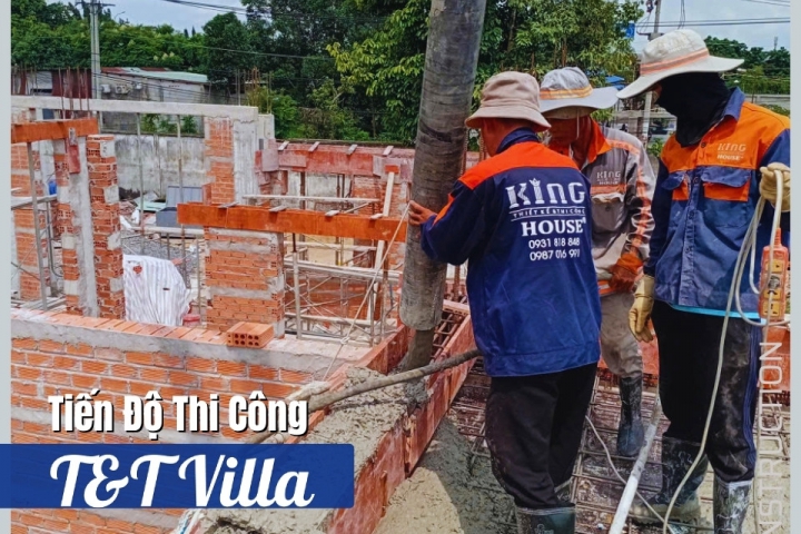 Tiến Độ Thi Công T&T Villa – Phước Thái, Đồng Nai | Từng Chi Tiết Đều Được Chăm Chút