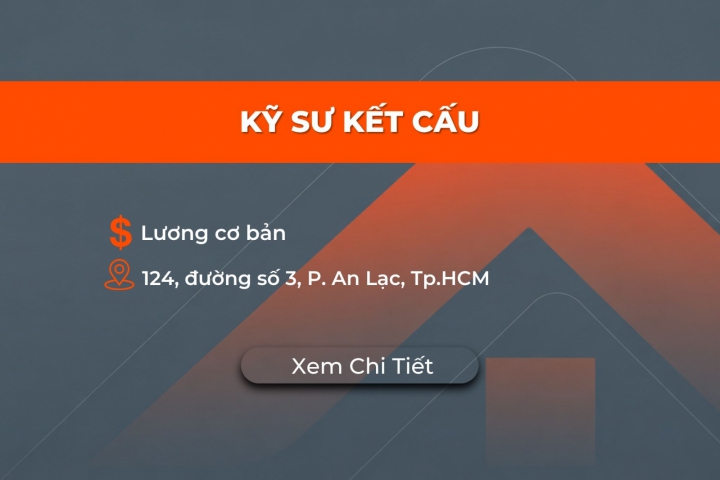 KỸ SƯ THIẾT KẾ KẾT CẤU
