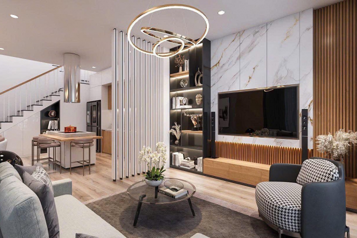 [Phong Thủy] Có nên xây phòng khách liền bếp không? Những lưu ý quan trọng cần biết