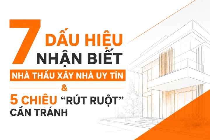 Kinh Nghiệm Chọn Nhà Thầu Xây Nhà: 7 Dấu Hiệu Đáng Tin & 5 Chiêu Trò Cần Biết