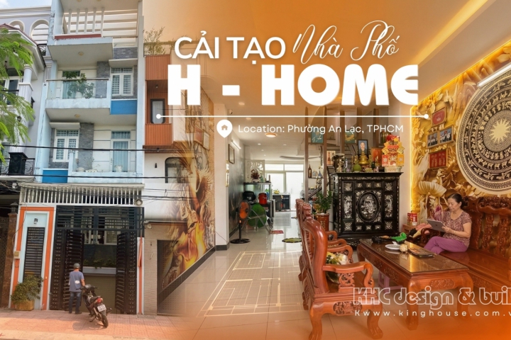 Khảo Sát Cải Tạo Nhà Phố H – Home Tại Phường An Lạc, TP.HCM