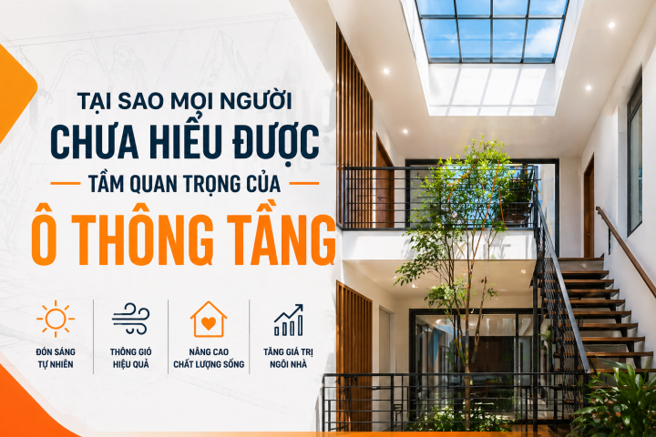 Tại Sao Nhiều Người Chưa Hiểu Đúng Tầm Quan Trọng Của Ô Thông Tầng Trong Nhà Ở?