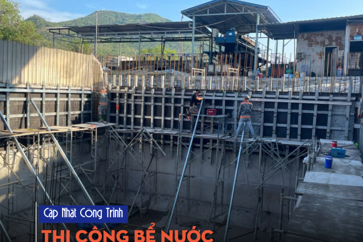 [Cập Nhật Tiến Độ] Thi Công Bể Nước – Công Ty Quý Tiến – Phú Mỹ