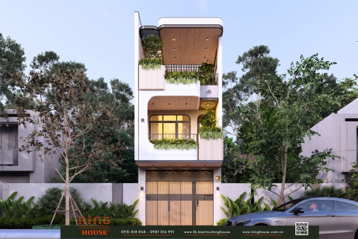 D Home | Thiết Kế Nhà Phố 3 Tầng 5m Mặt Tiền Đẹp Hiện Đại Tại Phú Mỹ