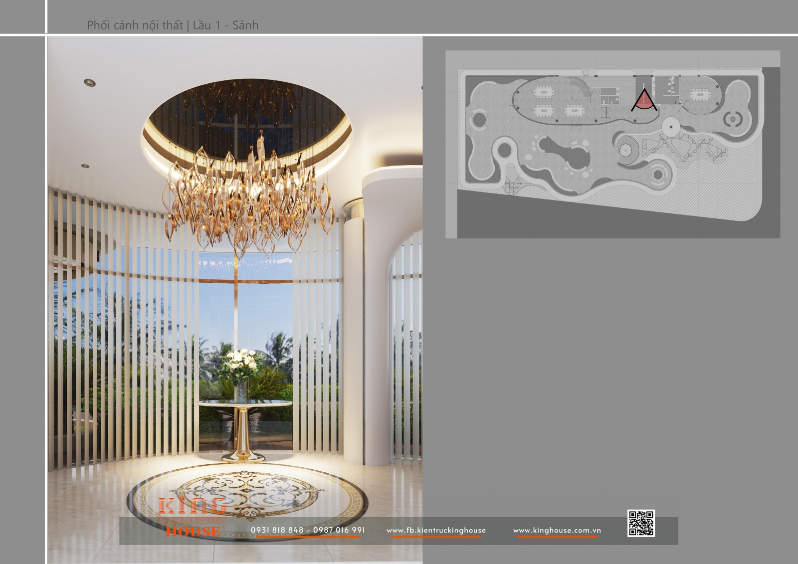 Nhà Hàng Shella | Concept Nội Thất Lầu 1 – Gala Party Sang Trọng Và Cảm Xúc