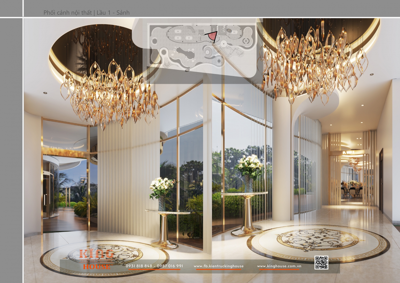 Nhà Hàng Shella | Concept Nội Thất Lầu 1 – Gala Party Sang Trọng Và Cảm Xúc